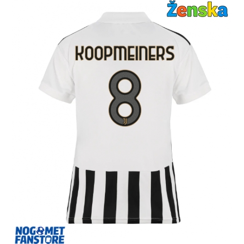 Juventus Teun Koopmeiners #8 Domaci Dres za Ženska 2026-27 Kratak Rukav
